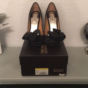 Badgley Mischka Karlisle Satin Heels